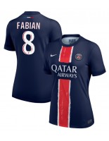 Paris Saint-Germain Fabian Ruiz #8 Hjemmedrakt Dame 2024-25 Korte ermer